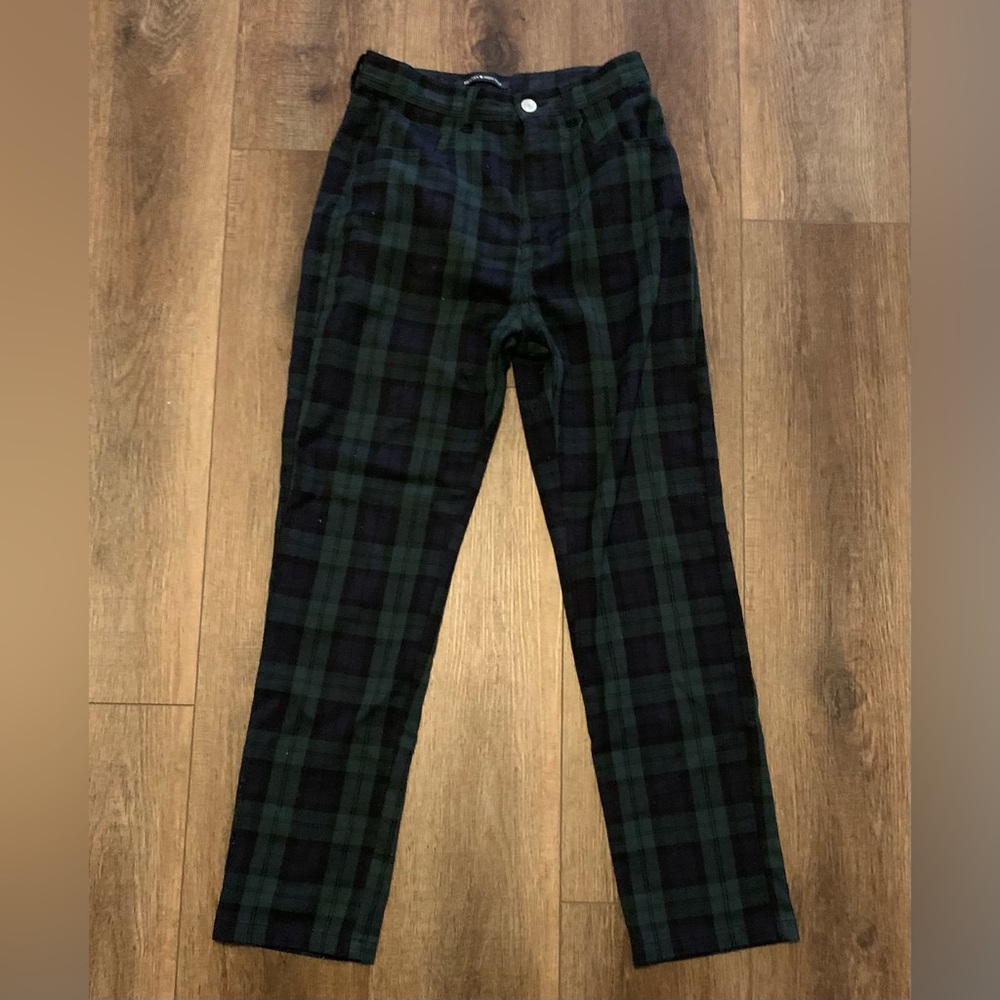 Plaid green and blue polyester one size from BRANDY ❤️ MELVILLE